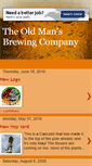 Mobile Screenshot of oldmansbrew.blogspot.com