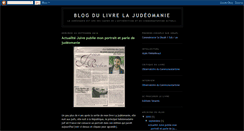 Desktop Screenshot of judeomanie.blogspot.com