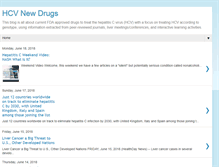 Tablet Screenshot of hepatitiscnewdrugs.blogspot.com