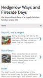 Mobile Screenshot of hedgerowfireside.blogspot.com