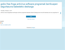 Tablet Screenshot of basque-antivirus-software-systems.blogspot.com