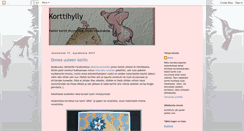 Desktop Screenshot of korttihylly.blogspot.com