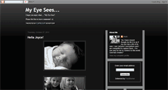 Desktop Screenshot of myeyesees.blogspot.com