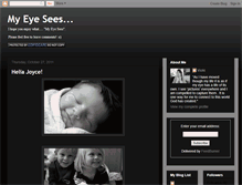 Tablet Screenshot of myeyesees.blogspot.com