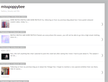 Tablet Screenshot of misspoppybee.blogspot.com
