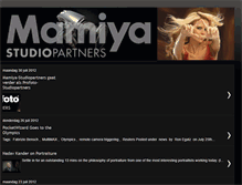 Tablet Screenshot of mamiya-studiopartners.blogspot.com