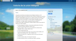 Desktop Screenshot of historiadelaunioneuropea.blogspot.com