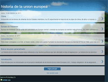 Tablet Screenshot of historiadelaunioneuropea.blogspot.com