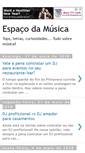Mobile Screenshot of espacomusica.blogspot.com