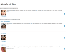 Tablet Screenshot of miracleofmia.blogspot.com