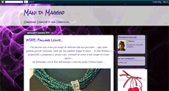 Desktop Screenshot of manidimaggio.blogspot.com