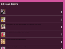 Tablet Screenshot of didiyongdesigns.blogspot.com