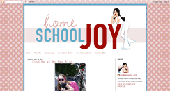 Desktop Screenshot of homeschool-joy.blogspot.com