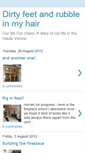 Mobile Screenshot of dirtyfeetandrubbleinmyhair.blogspot.com