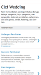 Mobile Screenshot of cici-wedding.blogspot.com