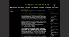 Desktop Screenshot of modern-luxury-homes.blogspot.com