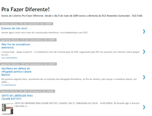 Tablet Screenshot of prafazerdiferente-unb.blogspot.com