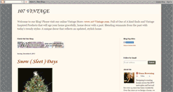 Desktop Screenshot of 107vintage.blogspot.com