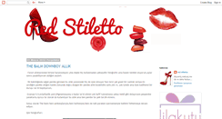 Desktop Screenshot of myredstiletto.blogspot.com