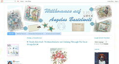 Desktop Screenshot of angelasbastelwelt.blogspot.com