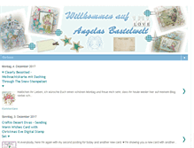 Tablet Screenshot of angelasbastelwelt.blogspot.com