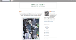 Desktop Screenshot of makeyvicky.blogspot.com