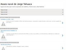 Tablet Screenshot of museonavaldejorge.blogspot.com