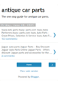 Mobile Screenshot of antiquecarparts.blogspot.com