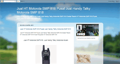 Desktop Screenshot of jualhtmotorolasmp818.blogspot.com