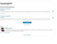 Tablet Screenshot of dazzlelight91.blogspot.com