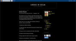 Desktop Screenshot of credoindeum2008.blogspot.com