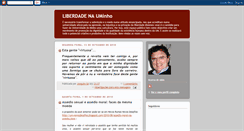 Desktop Screenshot of liberdadeuminho.blogspot.com