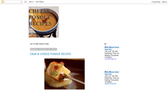 Desktop Screenshot of cheesefonduerecipes.blogspot.com