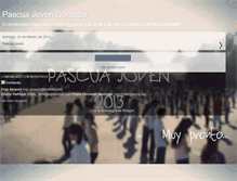 Tablet Screenshot of pascuajovencba.blogspot.com