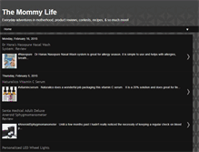 Tablet Screenshot of mommyblogger21.blogspot.com