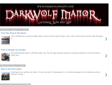 Tablet Screenshot of darkwolfhauntblog.blogspot.com