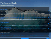 Tablet Screenshot of camanoisland517.blogspot.com