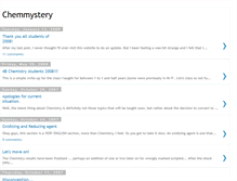 Tablet Screenshot of chemmystery.blogspot.com