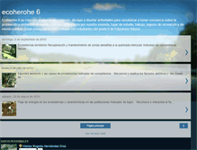 Tablet Screenshot of ecoherohe6.blogspot.com