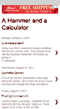 Mobile Screenshot of ahammerandacalculator.blogspot.com