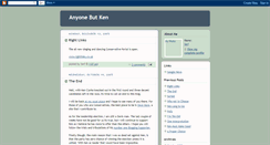 Desktop Screenshot of not-ken-clarke.blogspot.com