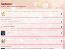 Tablet Screenshot of jaarfeesten.blogspot.com