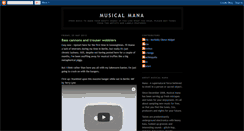 Desktop Screenshot of musicalmana.blogspot.com