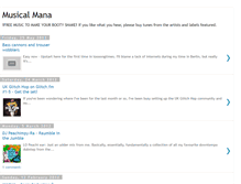 Tablet Screenshot of musicalmana.blogspot.com
