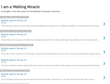 Tablet Screenshot of i-am-a-walking-miracle.blogspot.com