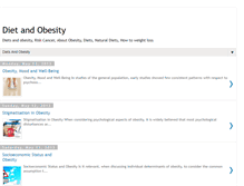 Tablet Screenshot of dietobesity.blogspot.com