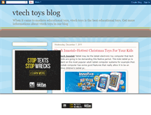 Tablet Screenshot of myvtechtoys.blogspot.com