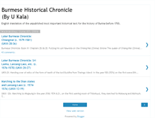 Tablet Screenshot of burmesehistoricalchronicle.blogspot.com