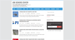 Desktop Screenshot of jobseekercenter.blogspot.com