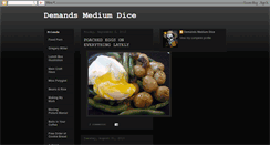 Desktop Screenshot of demandsmediumdice.blogspot.com